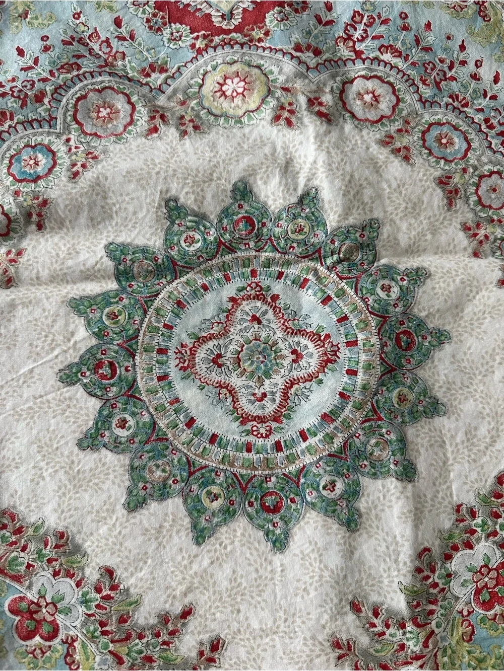 Pottery Barn Alexandra Medallion Pillow Sham Covers